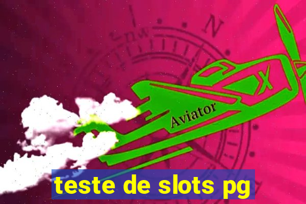 teste de slots pg